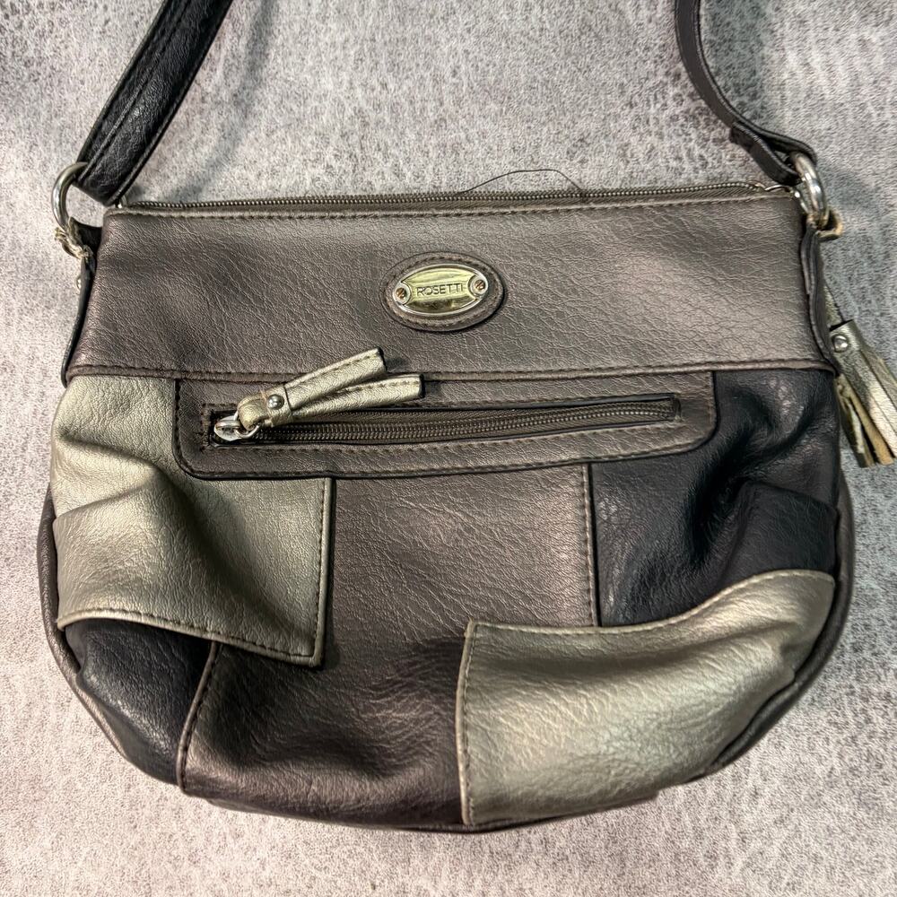 Rosetti Leather Patchwork Crossbody Bag - image 2